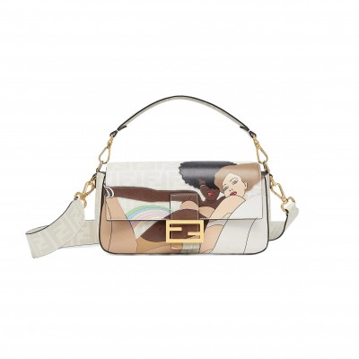 FENDI BAGUETTE BAG 8BR600AJH1F1GF8 (27*15*6m)